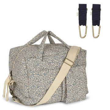 Konges Sløjd Sac à langer - Tout ce dont vous avez besoin - Bundle No2 - Blue Blossom Mist