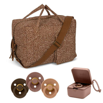 Konges Sløjd Sac à langer - All You Need - Bundle No1 - Blossom Mist Caramel