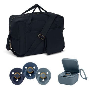 Konges Sløjd Wickeltasche - All You Need - Bundle Nr. 1 - Marineblau