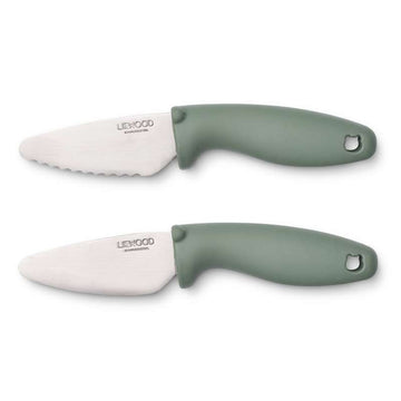 Cuchillos para niños Liewood Perry - 2 unidades - Faune Green 