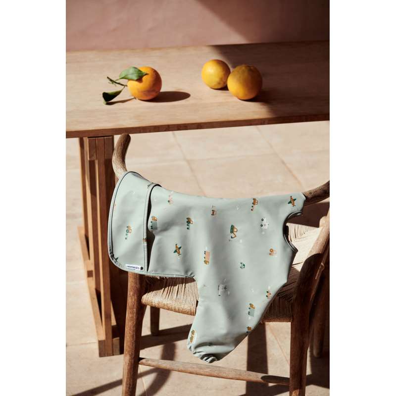 Liewood Merle Cape Bib Zástěra - Vozidla - Mix holubí modré 