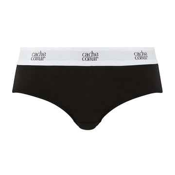 Cache Coeur Life - Maternity low waist brief- Trusser-Black