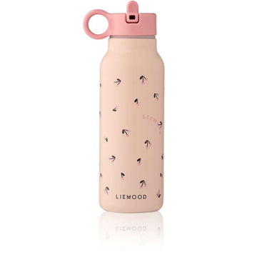 Liewood Butelka do picia Falk - stal nierdzewna - 350 ml - Mini Cherry Heart/Rosey 