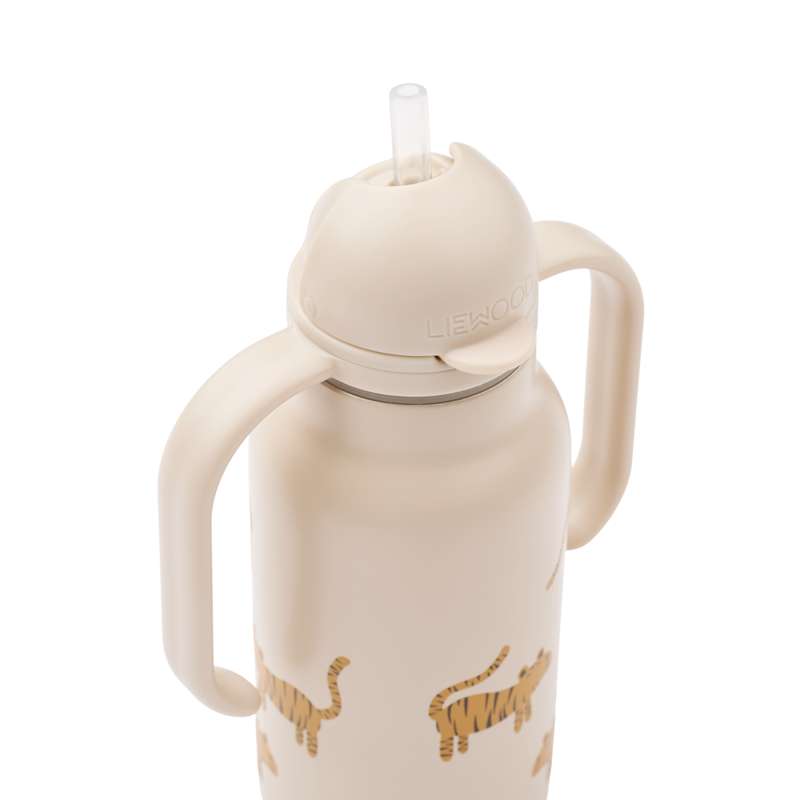 Liewood Kimmie kulacs - rozsdamentes acél - 250 ml - Tiger/Sandy 