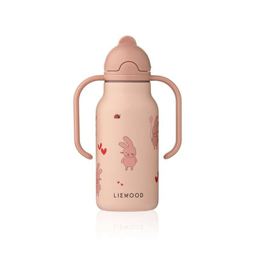 Liewood Kimmie Drinkfles - Roestvrij Staal - 250ml - Wild Child/Rosey
