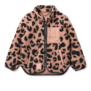 Liewood Chaqueta de forro polar Nolan - Mega Leo/Pale Tuscany 