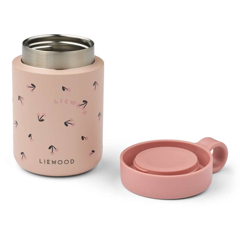 Liewood Contenitore termico Kiani - Mini Cherry Heart/Rosey 
