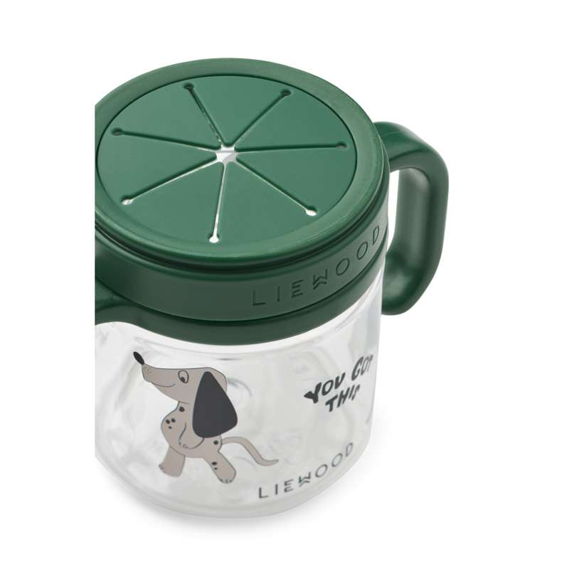Liewood Enyo Tritan Snack Cup  - Dakota Dog/Mist