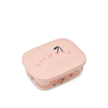 Liewood Arthur geteilte Lunchbox - Tritan - Cherry Heart Liewood/Rosey 