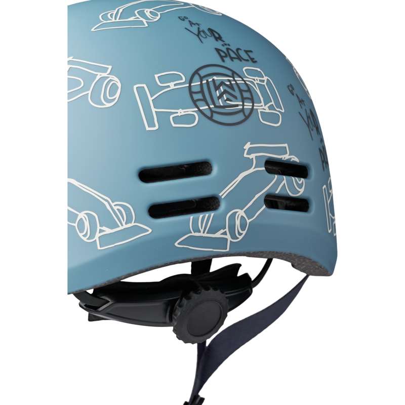 Liewood Kask rowerowy Milly - Race Cars/Beach blue 