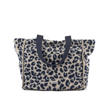 Liewood Borsa tote in giunco - pile - Mega Leo Mist 
