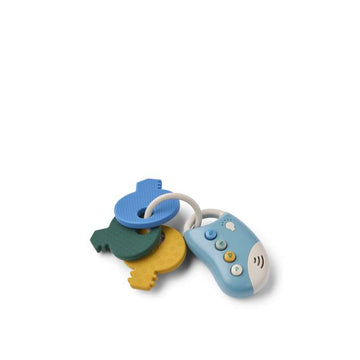 Liewood Vroom Car Keys - Beach Blue Multi Mix