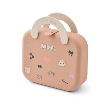 Liewood Elara Lunch box - Pieghevole - Silicone - Mood/Pale Tuscany 
