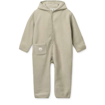 Liewood Theodore overal pro miminko - fleece - mlhově modrá 