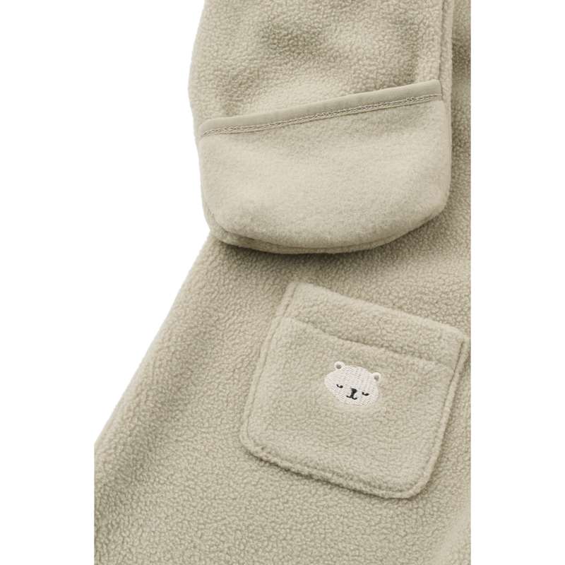 Liewood Theodore overal pro miminko - fleece - mlhově modrá 