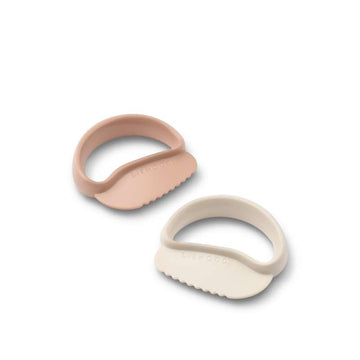 Liewood Riven Toddler Knife - 2-pack - Pale Tuscany/Sandy