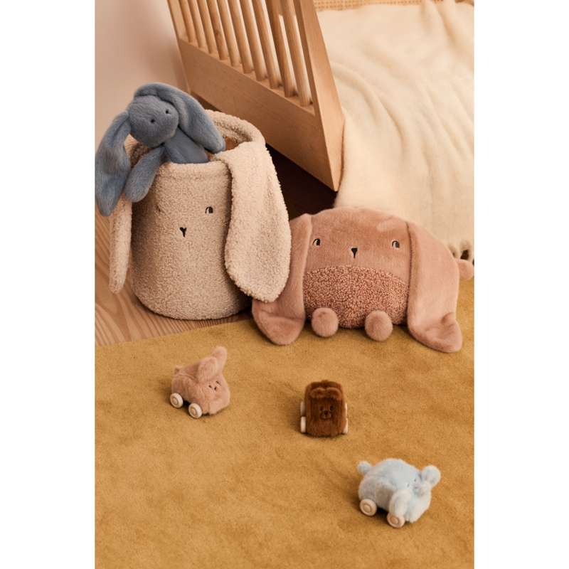 Liewood Ansel Macchinine di Peluche - Confezione da 3 - Mix Toscana Chiaro