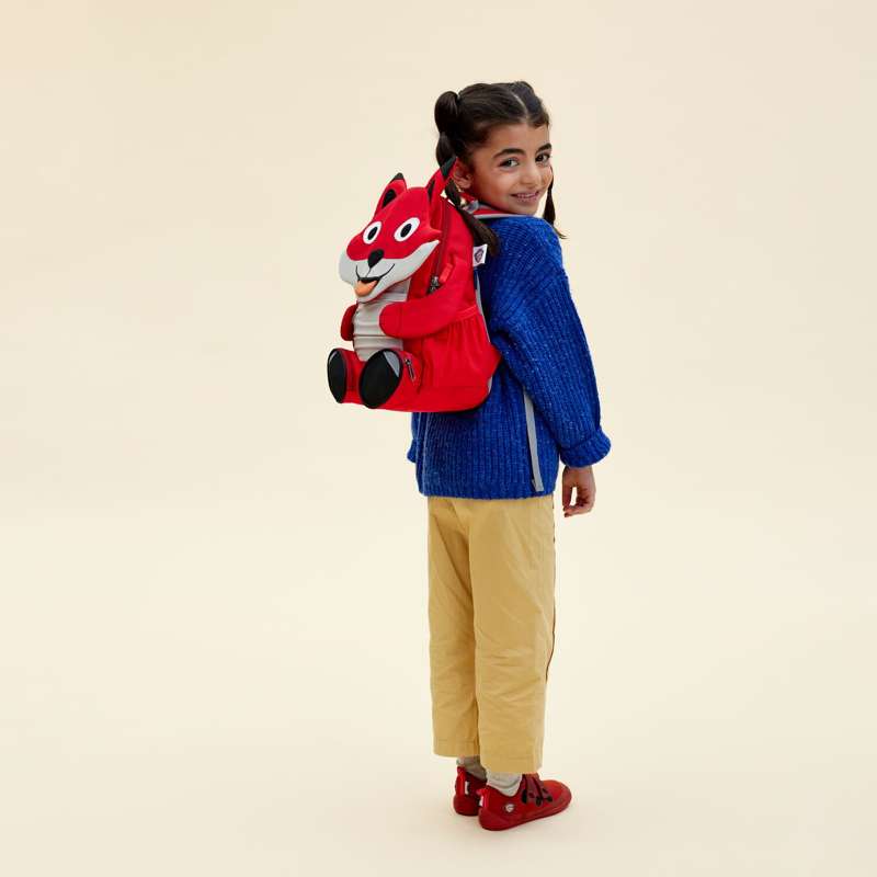 Affenzahn Large Ergonomic Backpack for Children - Fox