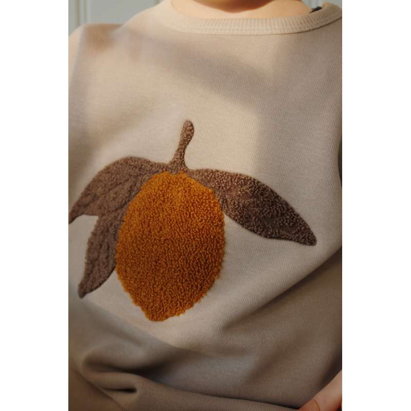 Konges Sløjd Lou Terry Mikina - OCS - Oxford Tan 