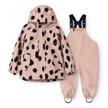 Liewood Manu Rainwear - Mega Leo Spot/Pale Tuscany