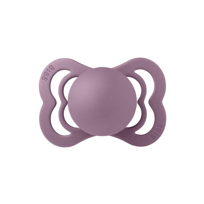 BIBS Sucette Supreme - Taille 1 - Caoutchouc naturel - Mauve