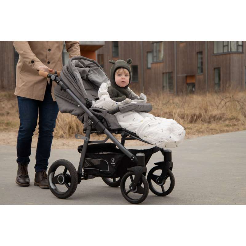 Naturkind Kinderwagen - Lux Evo - Graphit