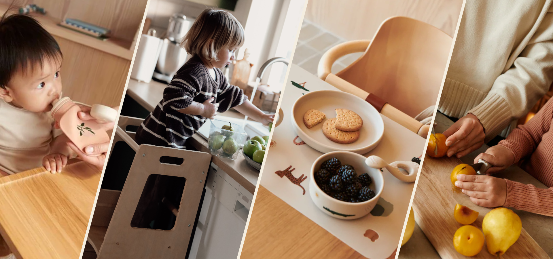 For little ones who want to do it themselves