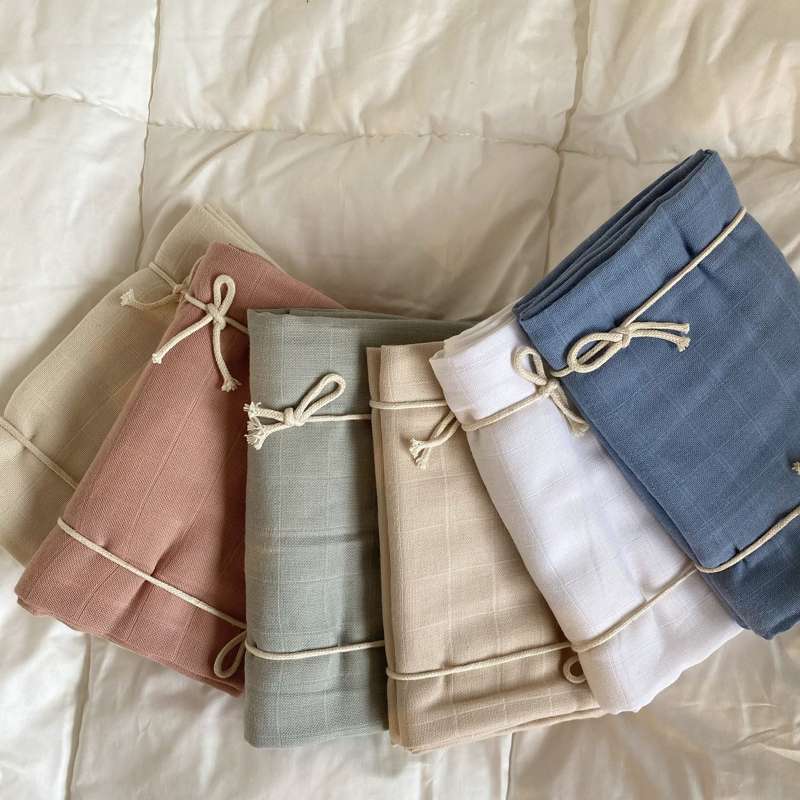 Oh'Naturel Økologiske Stofbleer - 5-pak - Dove