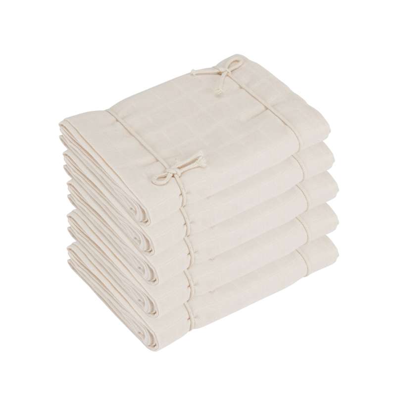 Oh'Naturel Økologiske Stofbleer - 5-pak - Swan