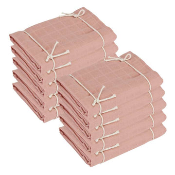 Oh'Naturel Økologiske Stofbleer - 10-pak - Rose