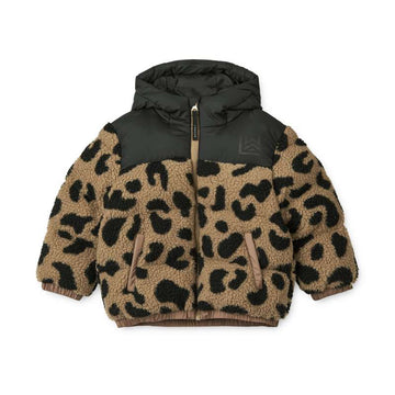 Liewood Niko Fleece Jacket - Mega Leo/Oat Mix