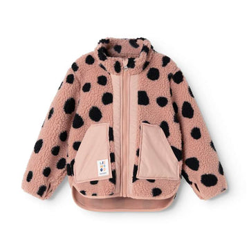 Liewood Noam Fleece Jacket - Mega Leo Spot/Pale Tuscany