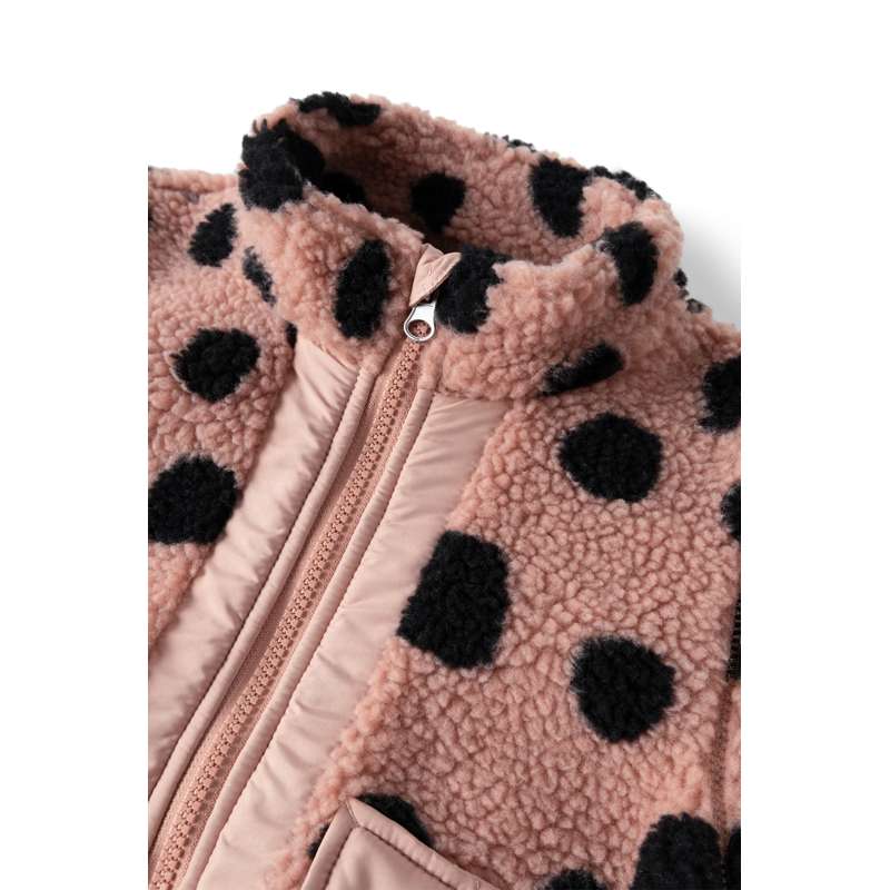 Liewood Noam Fleece Jacket - Mega Leo Spot/Pale Tuscany