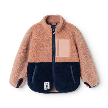 Liewood Nolan Fleece Jacket - Tuscany Rose Mix