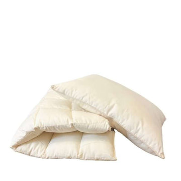 Oh'Naturel Økologisk Sampak - Dyne og Pude m. Fiberfyld - 70x100 cm. - Baby