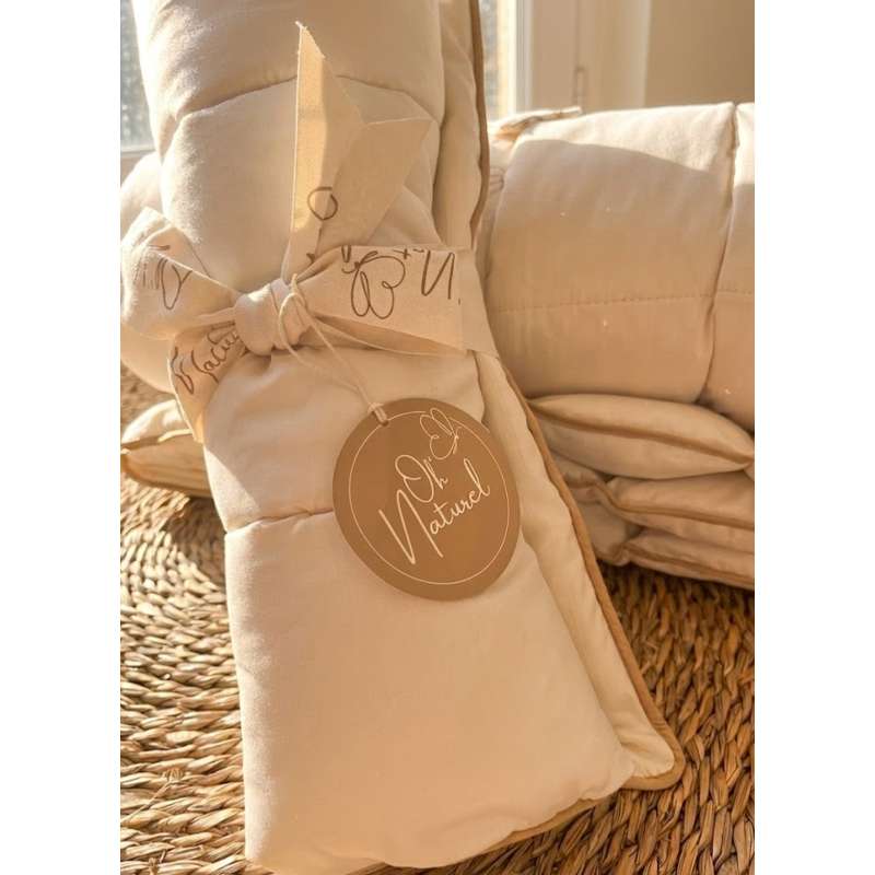 Oh'Naturel Økologisk Sampak - Dyne og Pude m. Kapok - 70x100 cm. - Baby