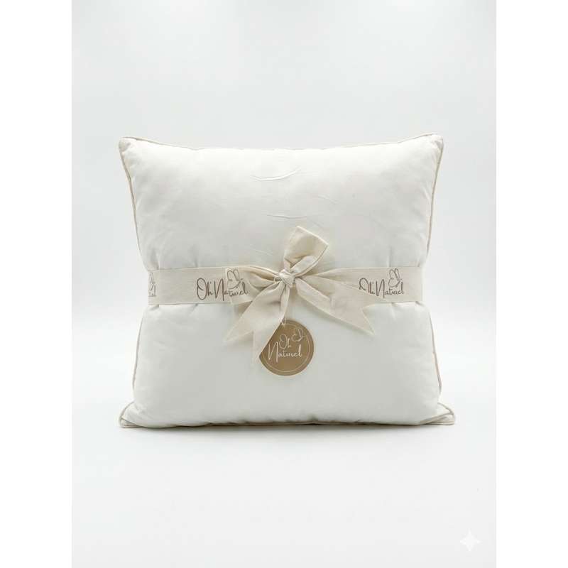 Oh'Naturel Økologisk Pude m. Fiberfyld - 40x45 cm.