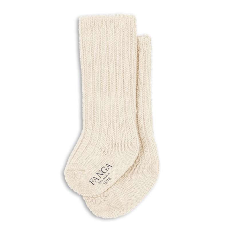 Fanga Fontana Lana - Sokker - Tykke - Strik - Off White Melange