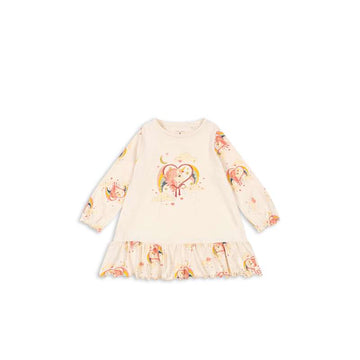 Konges Sløjd Gio Šaty - GOTS - Hvězdy na rohu 