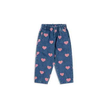 Konges Sløjd Magot Hose mit Rüschen – GOTS – Bon Coeur Pink