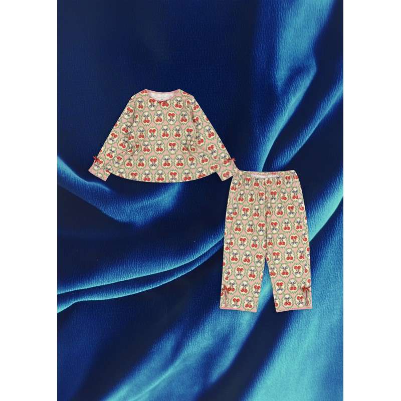 Konges Sløjd Drey Sæt - GOTS - Черешова панделка 