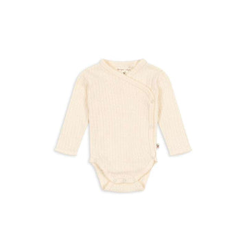 Konges Sløjd Minnie Body - Neugeborenes - GOTS - Buttercreme 
