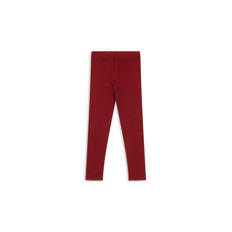 Konges Sløjd Minnie Pants - GOTS - Red Dahlia 