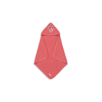 Konges Sløjd Terry Handdoek m. Borduursel - GOTS - Flamingo Plume 