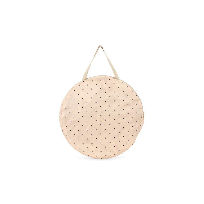 Konges Sløjd Pop-Up Beach Tent - UV 50+ - Mini - Navy Dot 