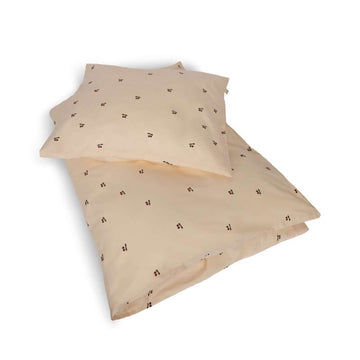 Konges Sløjd Sengetøj - Baby - GOTS - Cherry