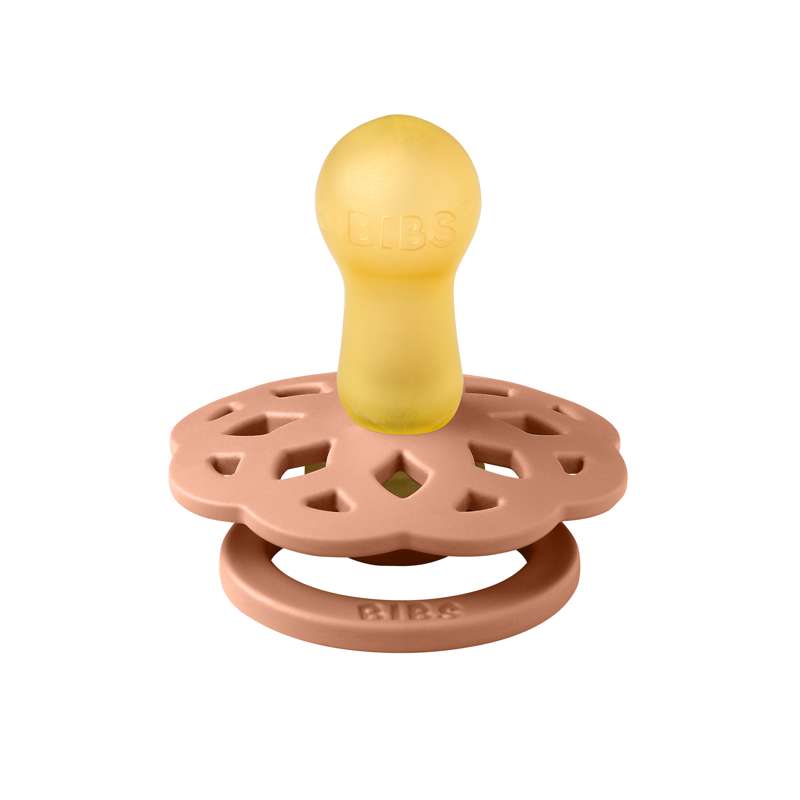 Bibs Boheme Duda - št. 2 - naravna guma - Breskev 