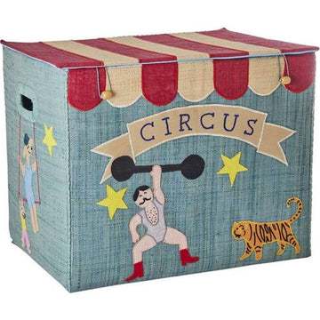 RICE Raffia Storage Basket - Circus 
