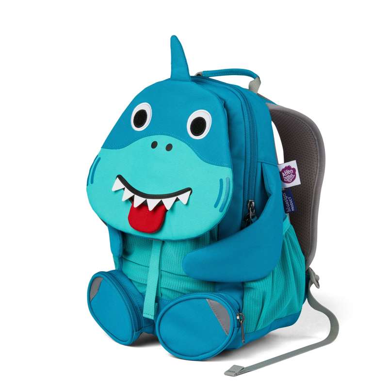 Affenzahn Großer ergonomischer Rucksack für Kinder - Hai