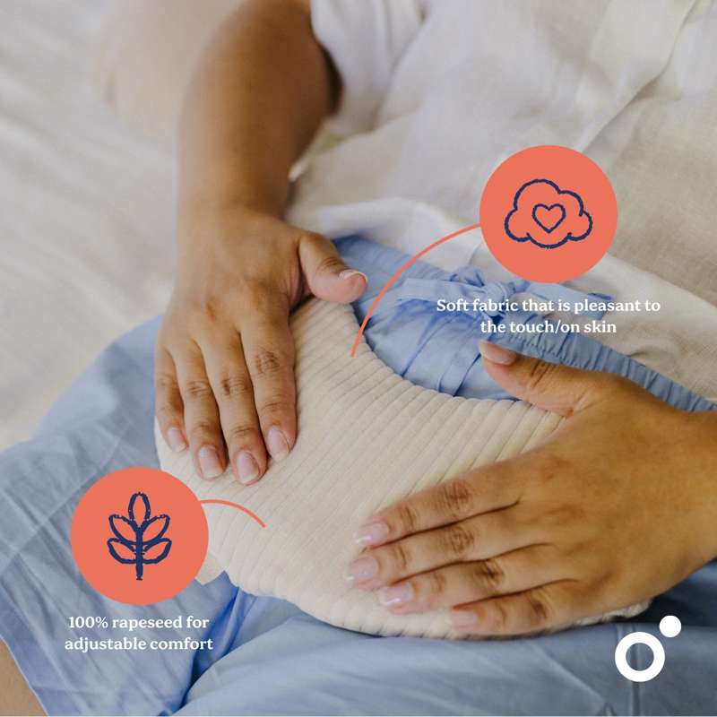 Doomoo Soothing Cooling and Heating Pad w. Rapeseed - Manchester Sand 
